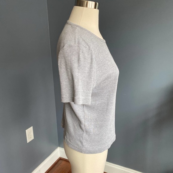 PHD vintage ribbed gray t shirt, size Medium - Picture 3 of 6
